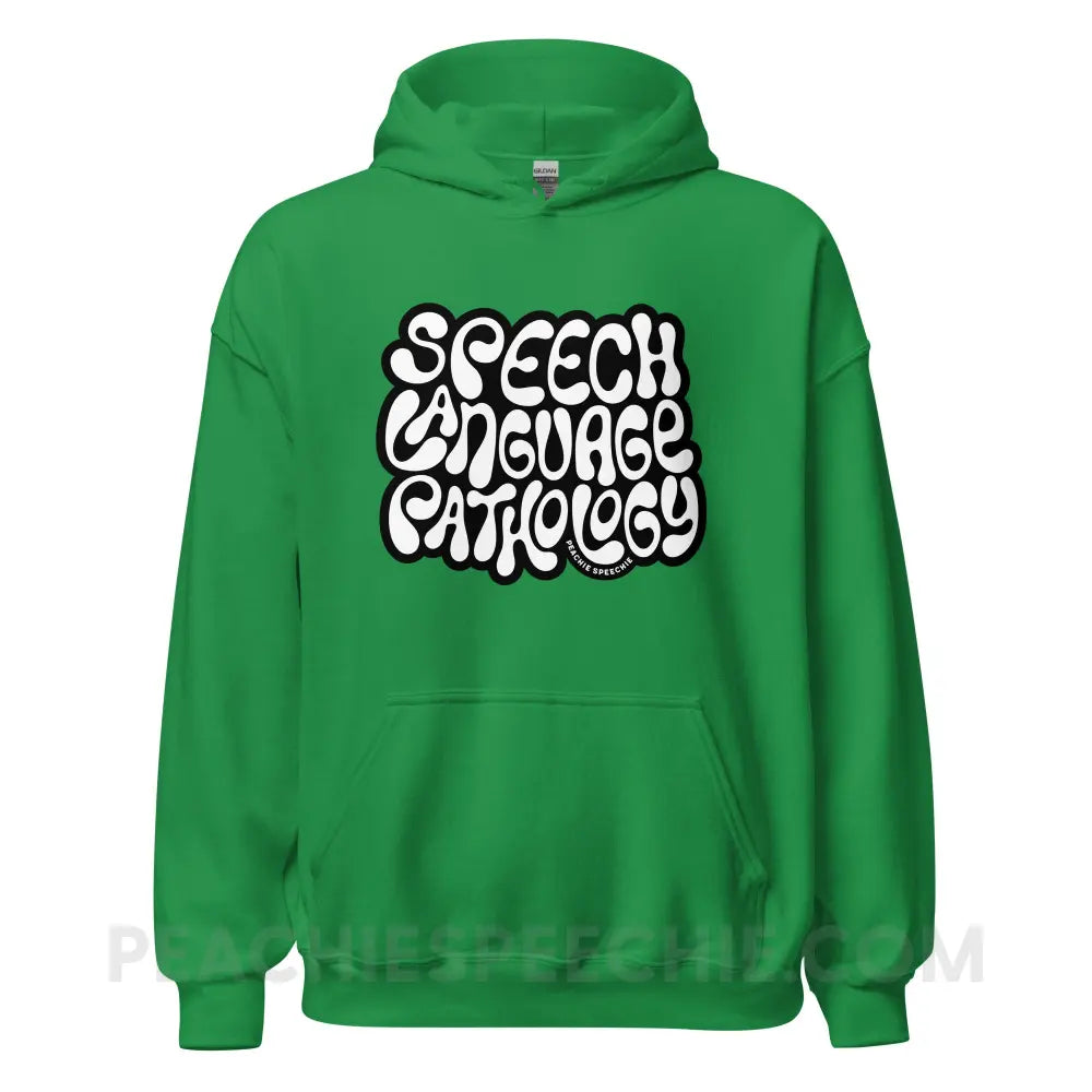 Gooey Speech Language Pathology Classic Hoodie - Irish Green / S - peachiespeechie.com