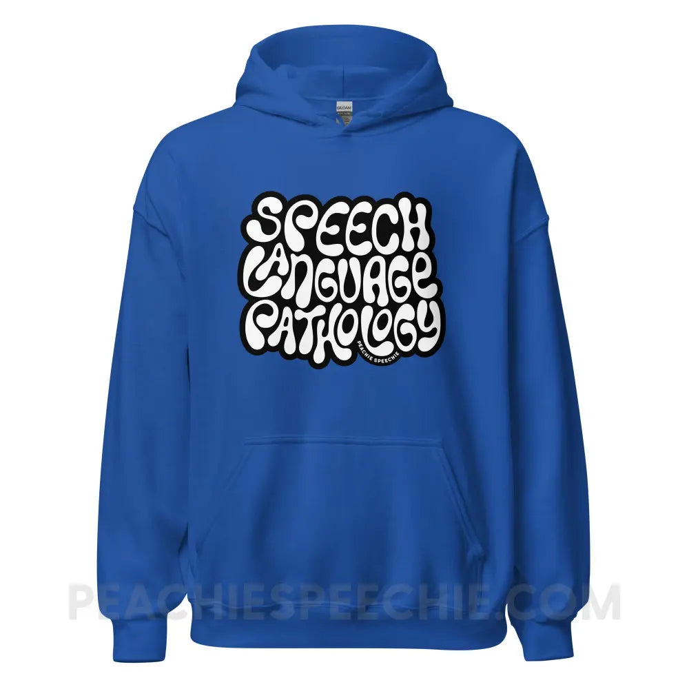 Gooey Speech Language Pathology Classic Hoodie - Royal / S - peachiespeechie.com