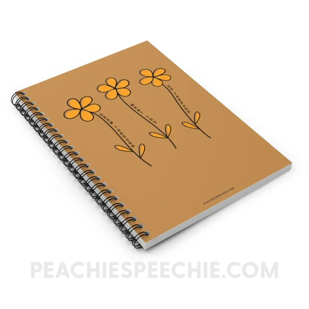 Grow Through What You Go Notebook - Paper products peachiespeechie.com