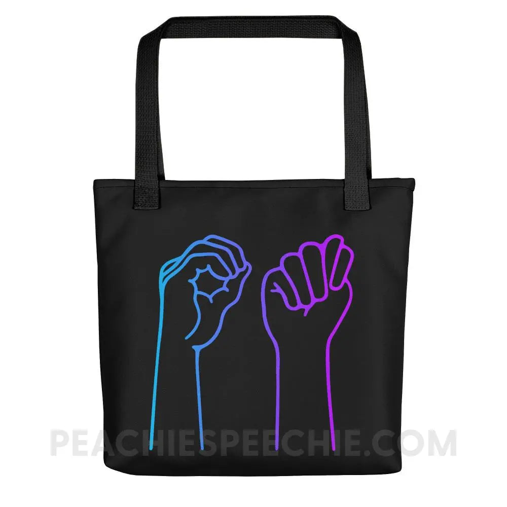 OT Hands Tote Bag - Bags peachiespeechie.com