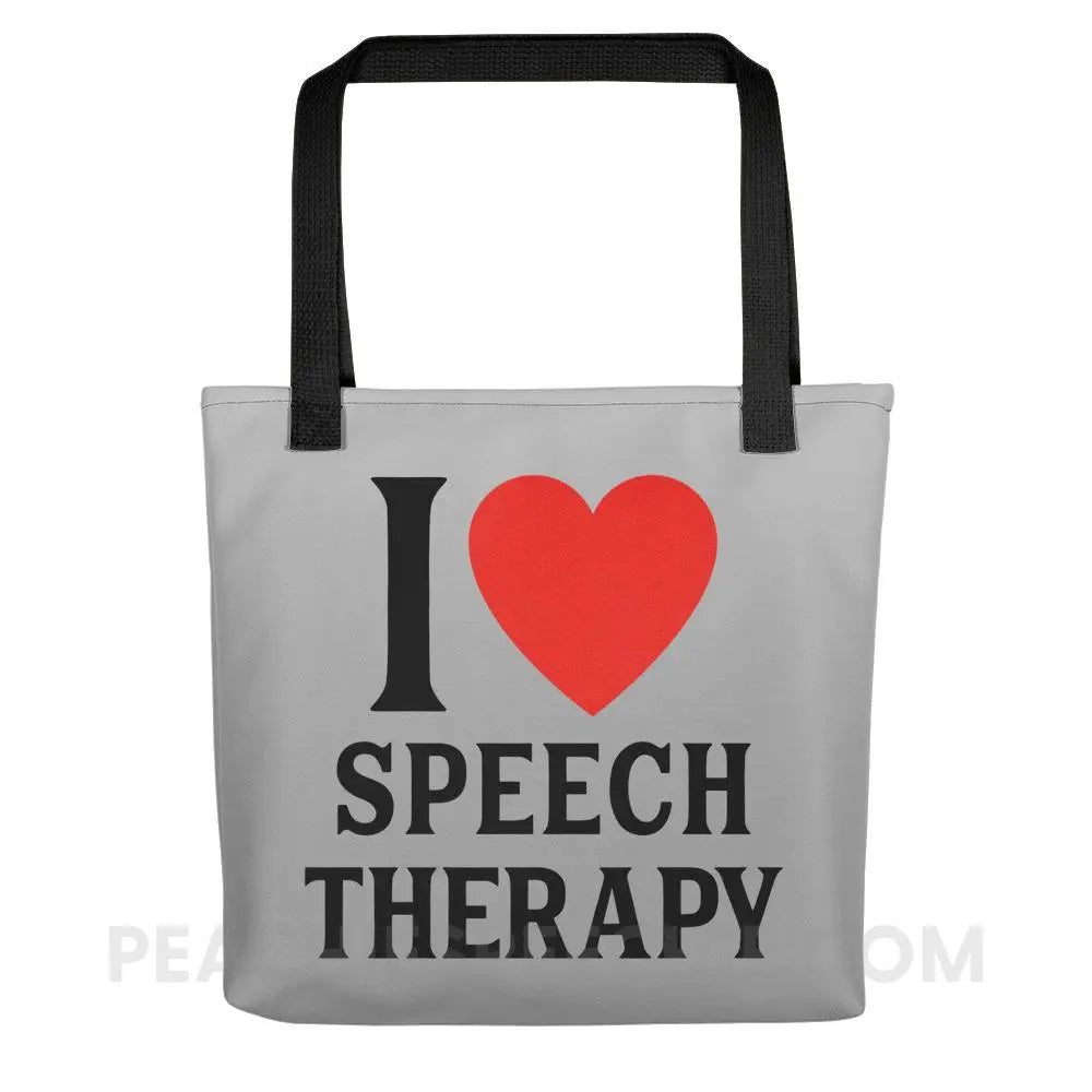 I Heart Speech Tote Bag - Bags peachiespeechie.com
