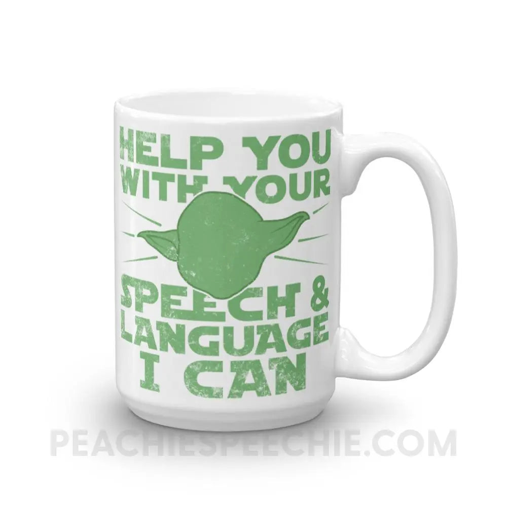 Help You I Can Coffee Mug - 15oz - Mugs peachiespeechie.com