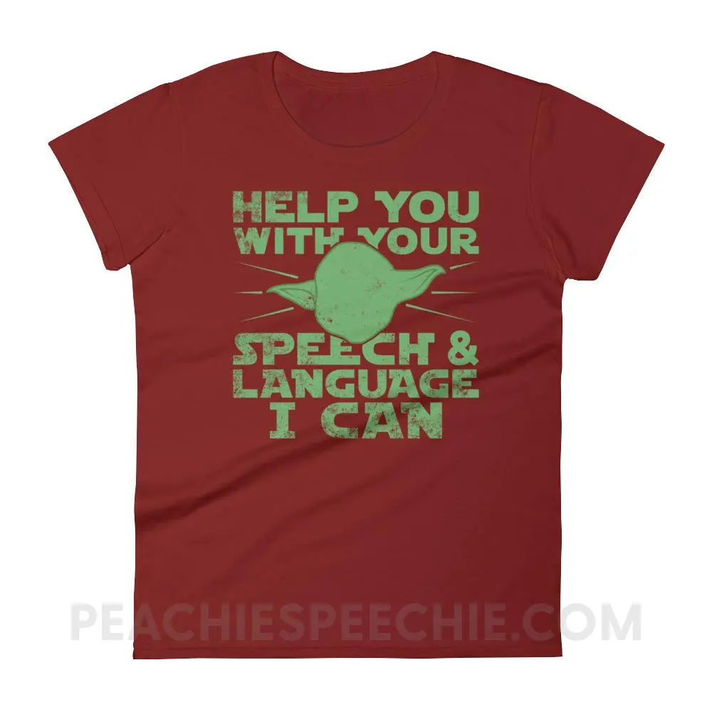 Help You I Can Women’s Trendy Tee - T-Shirts & Tops peachiespeechie.com