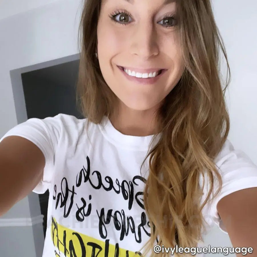 Highlight Of My Day Classic Tee - White / S - T-Shirts & Tops peachiespeechie.com
