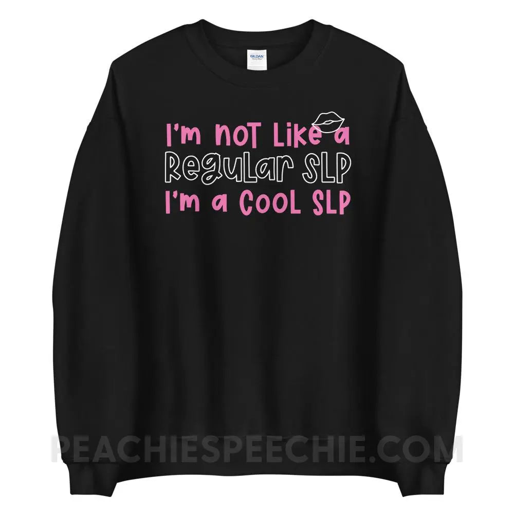 I’m A Cool SLP Classic Sweatshirt - Black / S peachiespeechie.com
