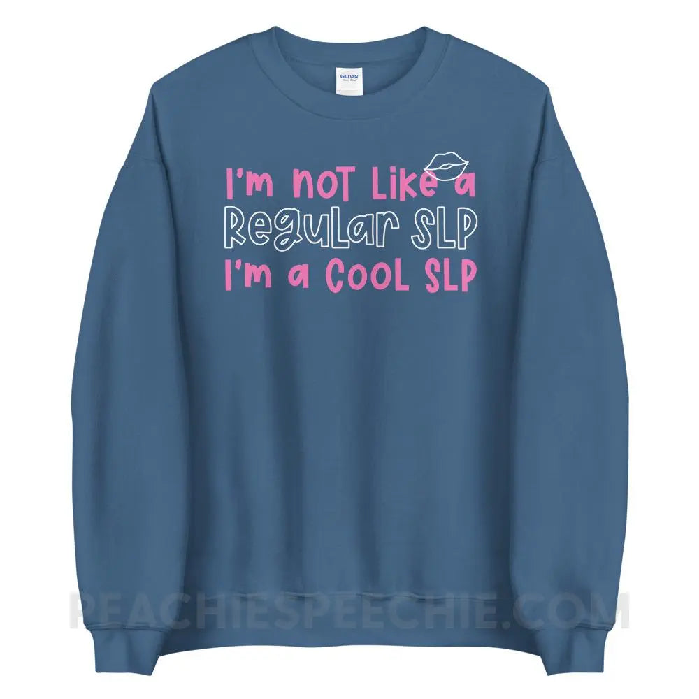 I’m A Cool SLP Classic Sweatshirt - Indigo Blue / S peachiespeechie.com