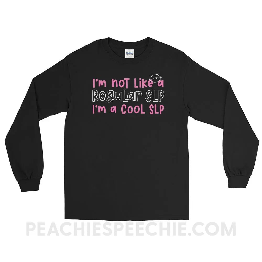 I’m A Cool SLP Long Sleeve Tee - Black / S - peachiespeechie.com