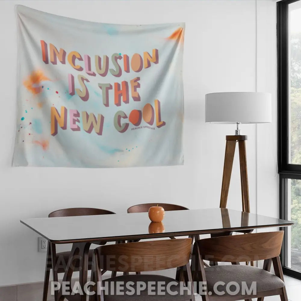 Inclusion Is The New Cool Tapestry - 60 × 50 - Home Decor peachiespeechie.com