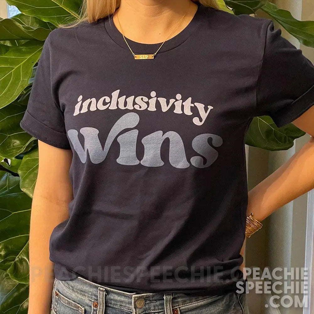 Inclusivity Wins Premium Soft Tee - T-Shirt peachiespeechie.com