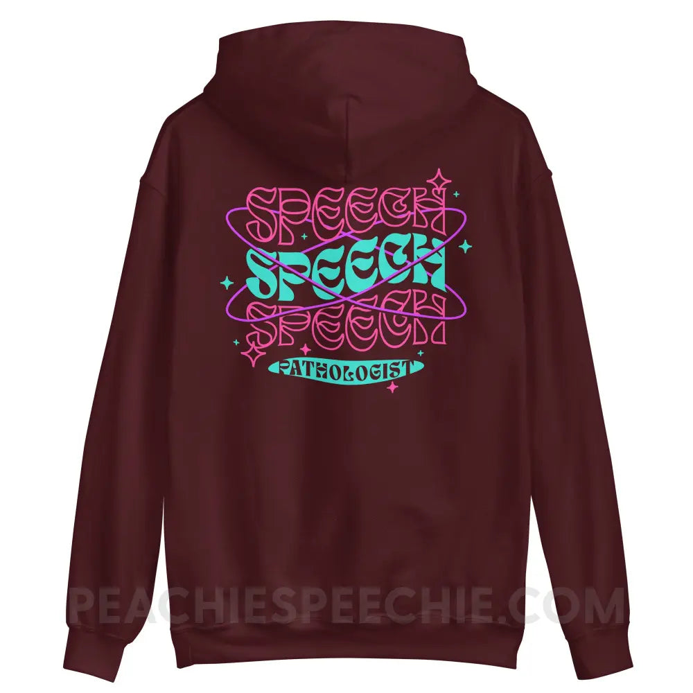 Intergalactic Speech Classic Hoodie - peachiespeechie.com