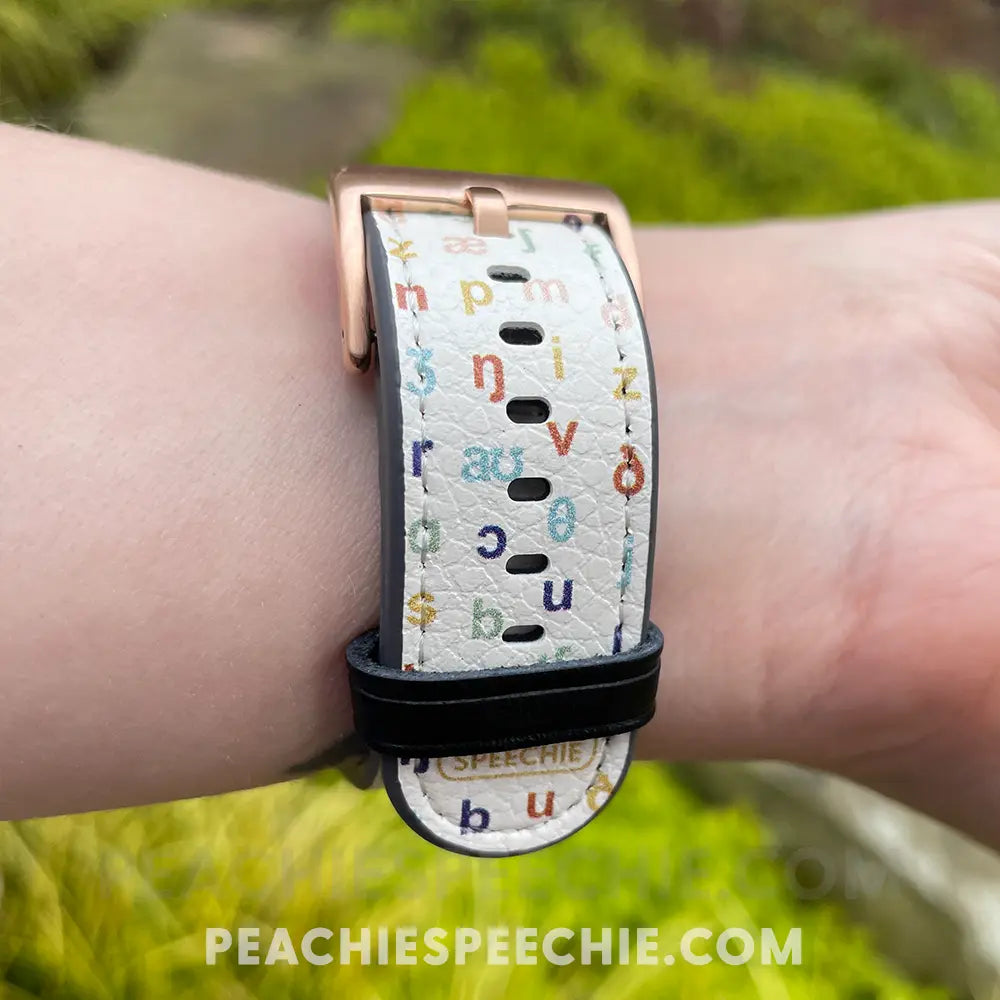 IPA Pattern Apple Watch Band - Accessories peachiespeechie.com