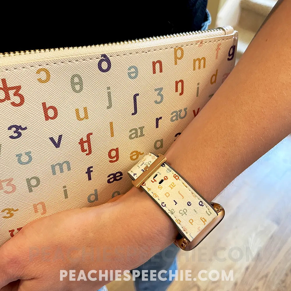 IPA Pattern Apple Watch Band - Accessories peachiespeechie.com