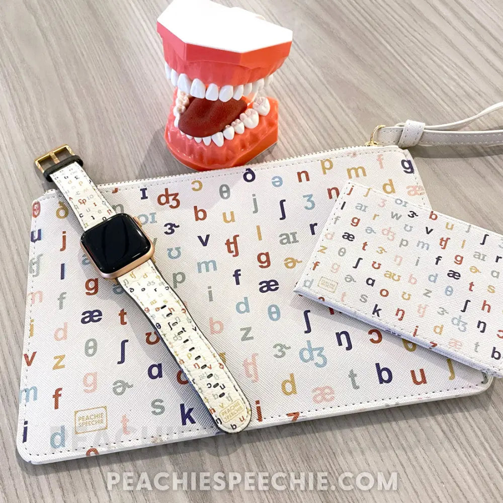 IPA Pattern Card Wallet - Accessories peachiespeechie.com
