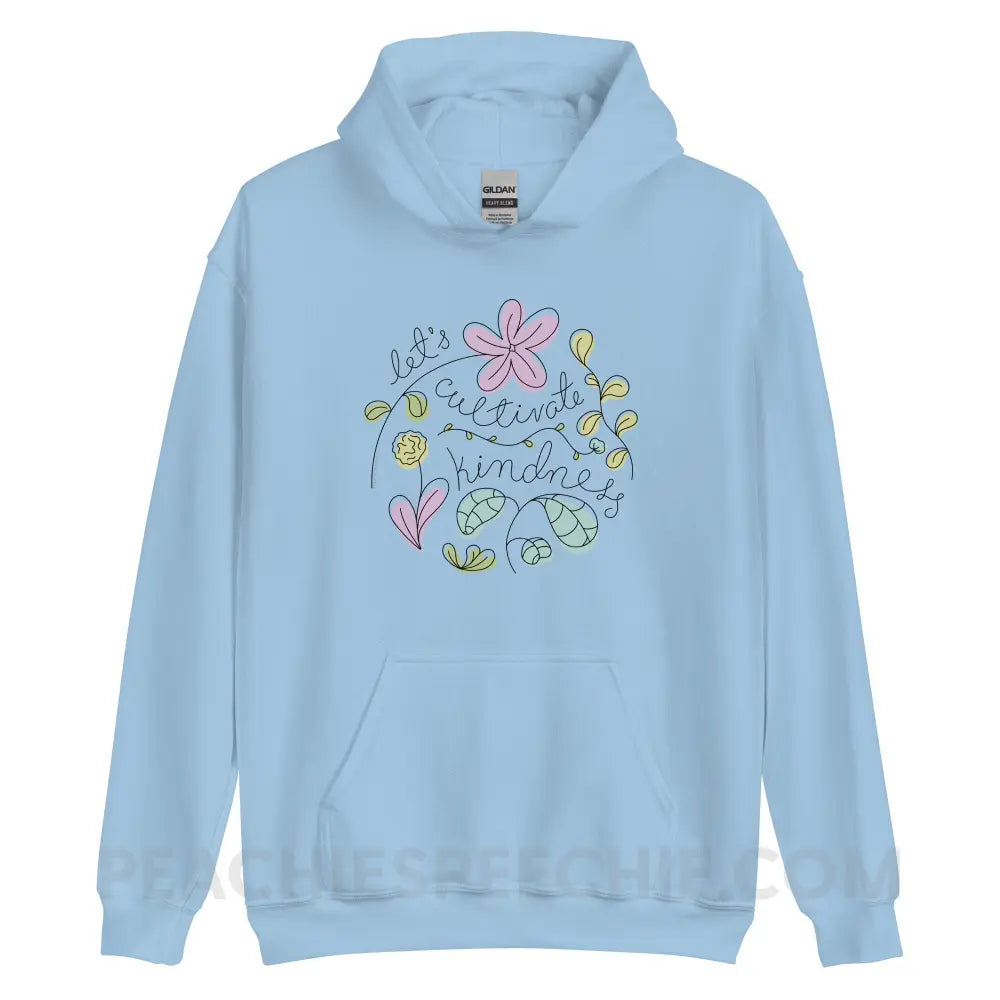 Kindness Classic Hoodie - Light Blue / S - peachiespeechie.com
