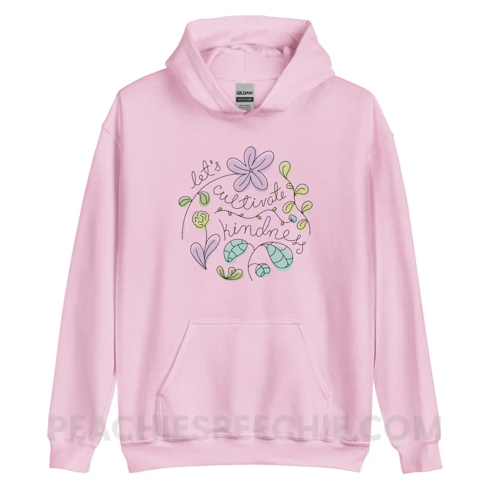 Kindness Classic Hoodie - Light Pink / S - peachiespeechie.com