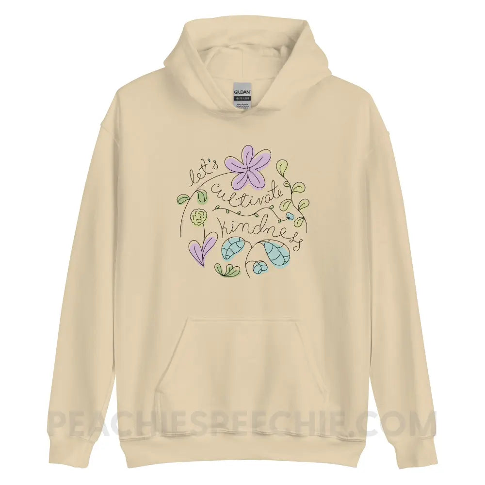 Kindness Classic Hoodie - Sand / S - peachiespeechie.com