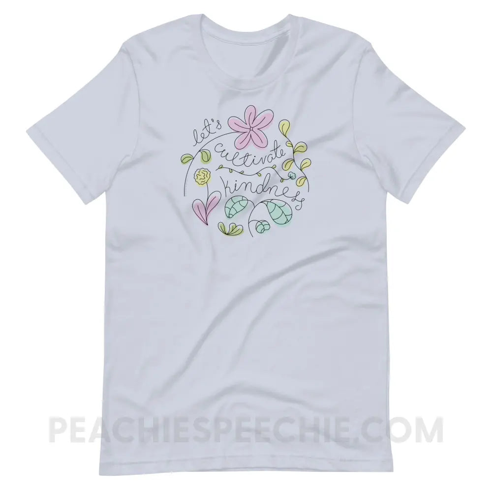 Kindness Premium Soft Tee - Light Blue / XS - T-Shirt peachiespeechie.com