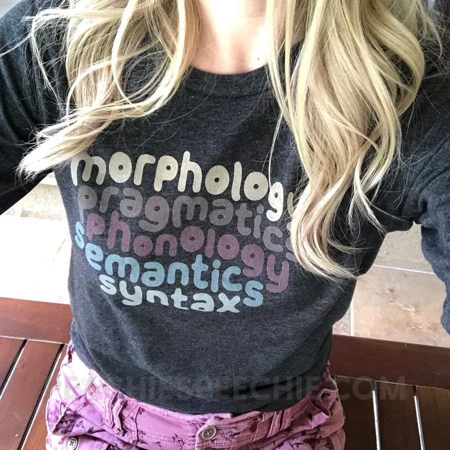 Language Domains Premium Long Sleeve - Long-sleeve peachiespeechie.com