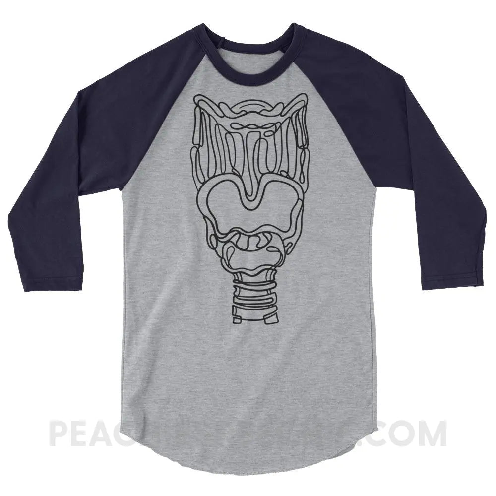 Larynx Baseball Tee - T-Shirts & Tops peachiespeechie.com