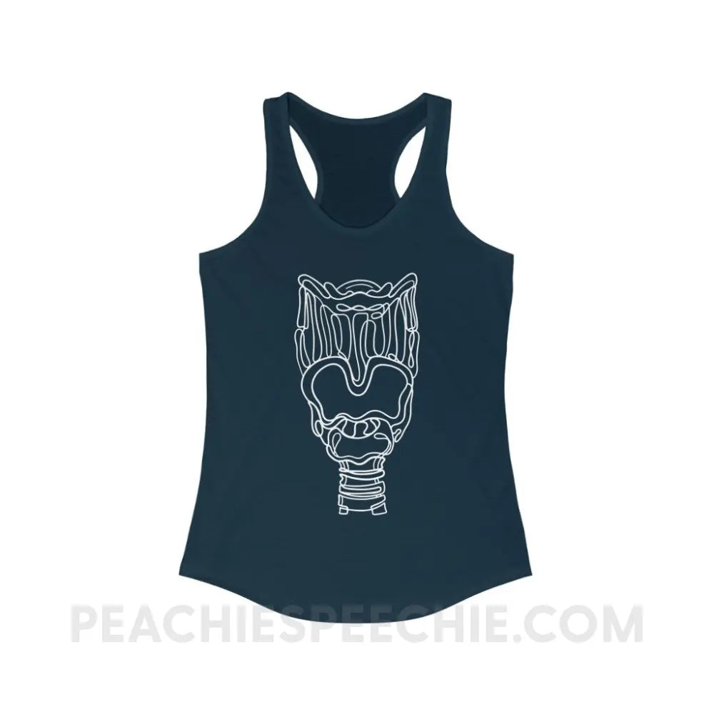 Larynx Superfly Racerback - Solid Midnight Navy / XS - Tank Top peachiespeechie.com