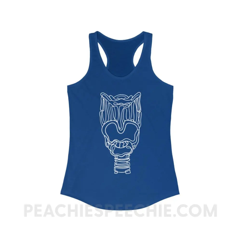 Larynx Superfly Racerback - Solid Royal / XS - Tank Top peachiespeechie.com