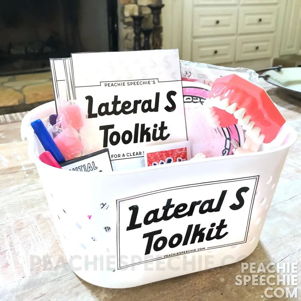 Lateral S Toolkit for SLPs - Materials peachiespeechie.com