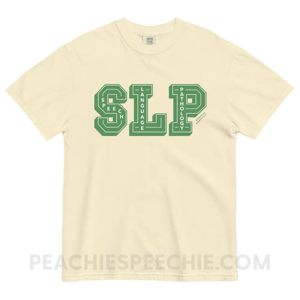 Letters-In-Letters SLP Comfort Colors Tee - peachiespeechie.com