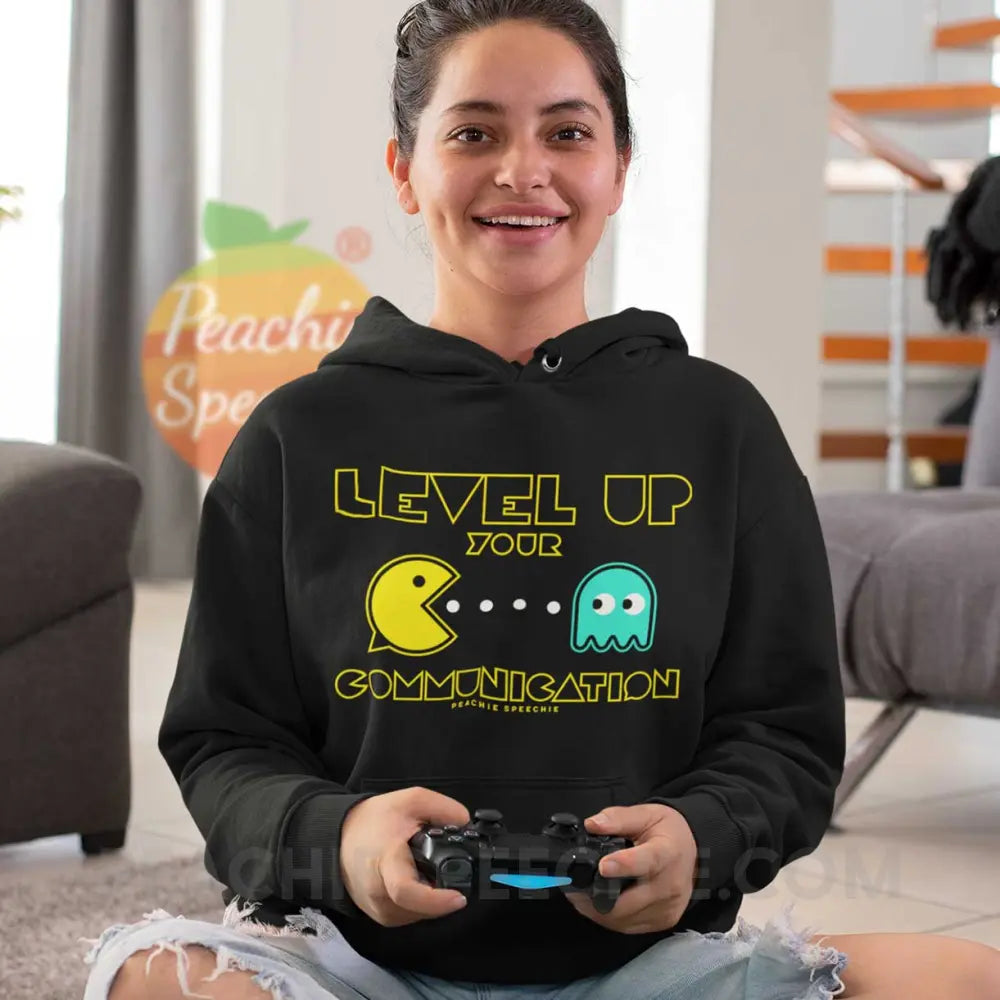 Level Up Your Communication Classic Hoodie - peachiespeechie.com