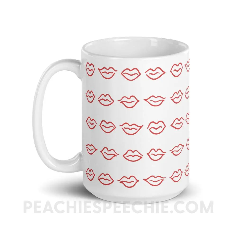 Lips Coffee Mug - Mugs peachiespeechie.com