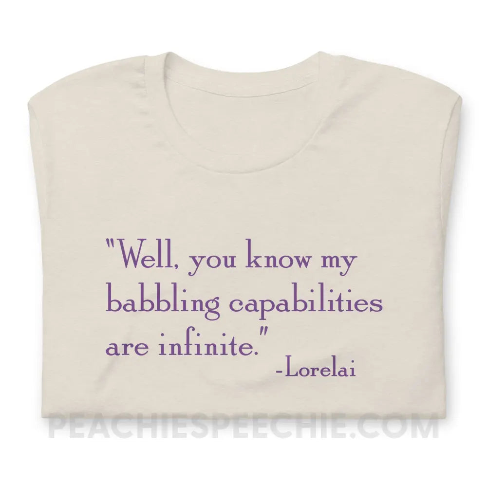 Lorelai’s Quote Premium Soft Tee - peachiespeechie.com