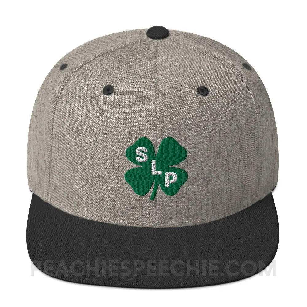 Lucky SLP Wool Blend Ball Cap - Heather/Black - Hats peachiespeechie.com