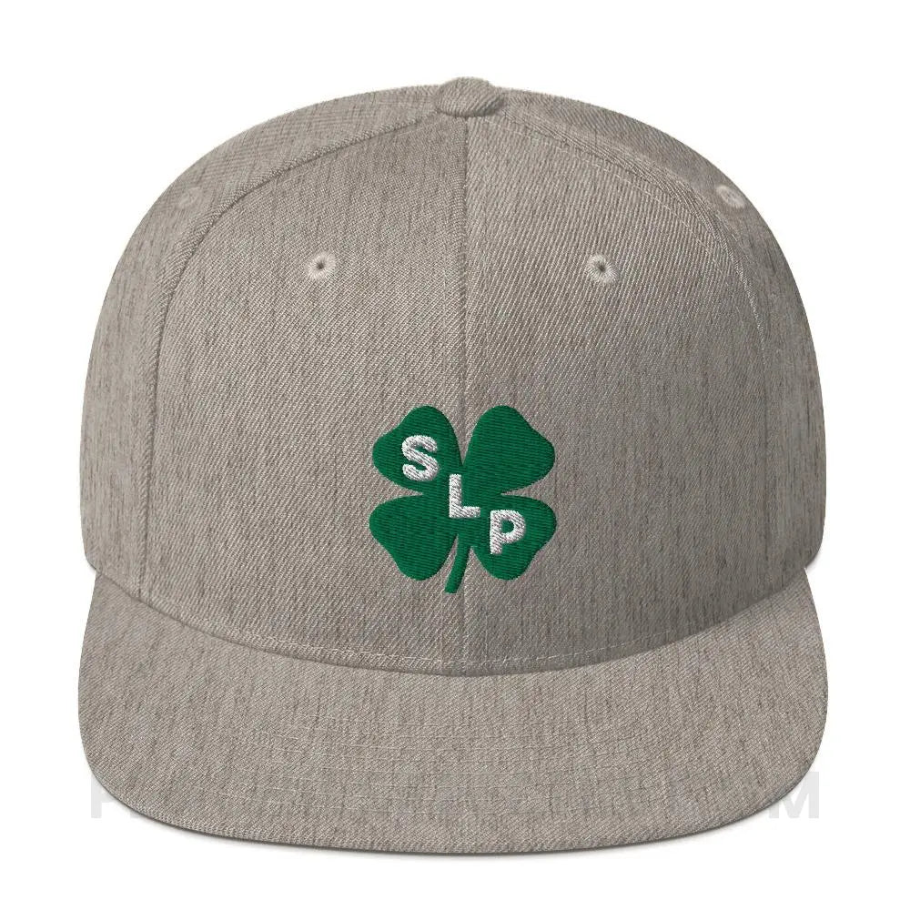 Lucky SLP Wool Blend Ball Cap - Heather Grey - Hats peachiespeechie.com