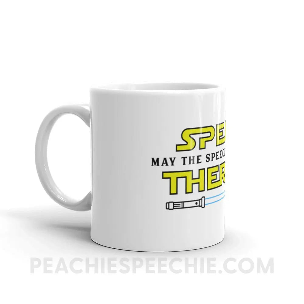 May The Speech Be With You Coffee Mug - Mugs peachiespeechie.com