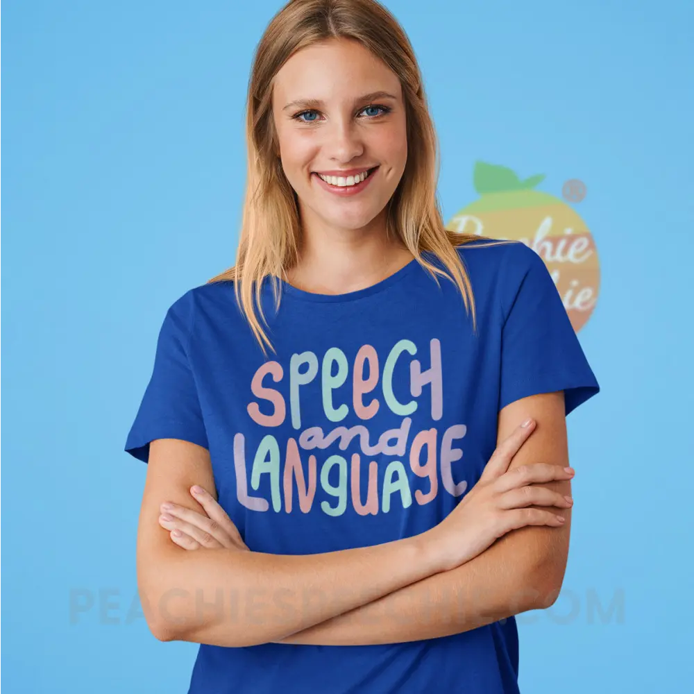 Mellow Speech and Language Premium Soft Tee - T-Shirt peachiespeechie.com