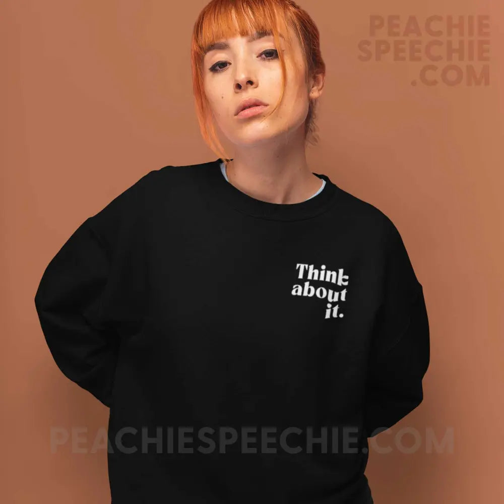 Your Mentality Is Reality Classic Sweatshirt - peachiespeechie.com