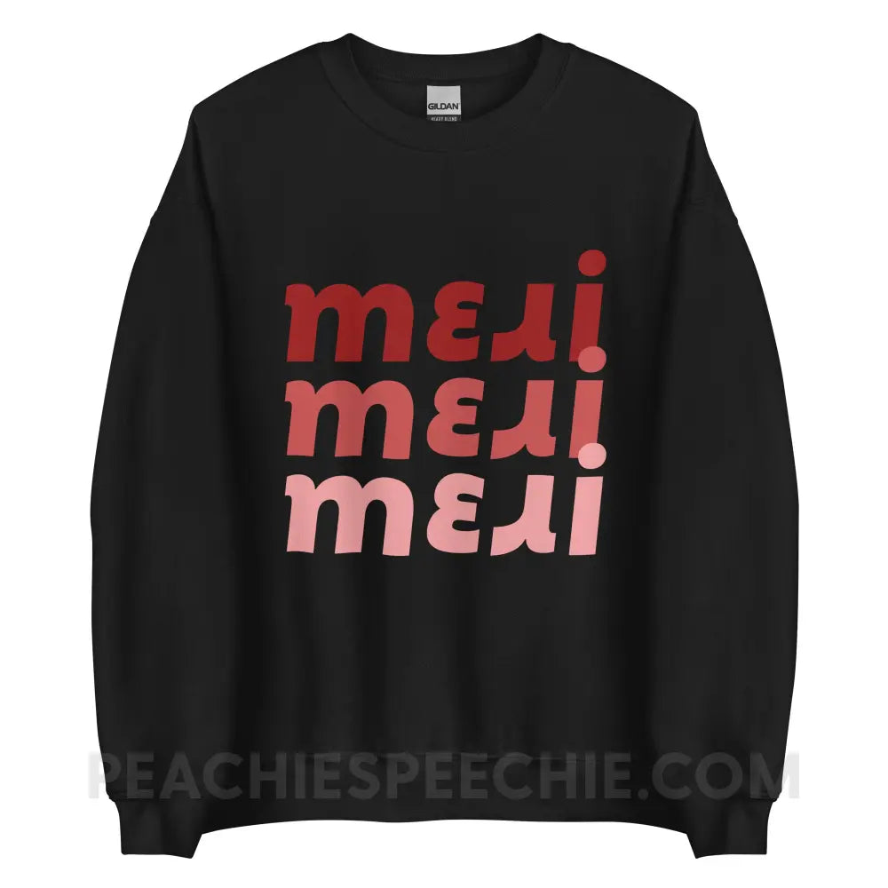 Merry (in IPA) Classic Sweatshirt - Black / S - peachiespeechie.com