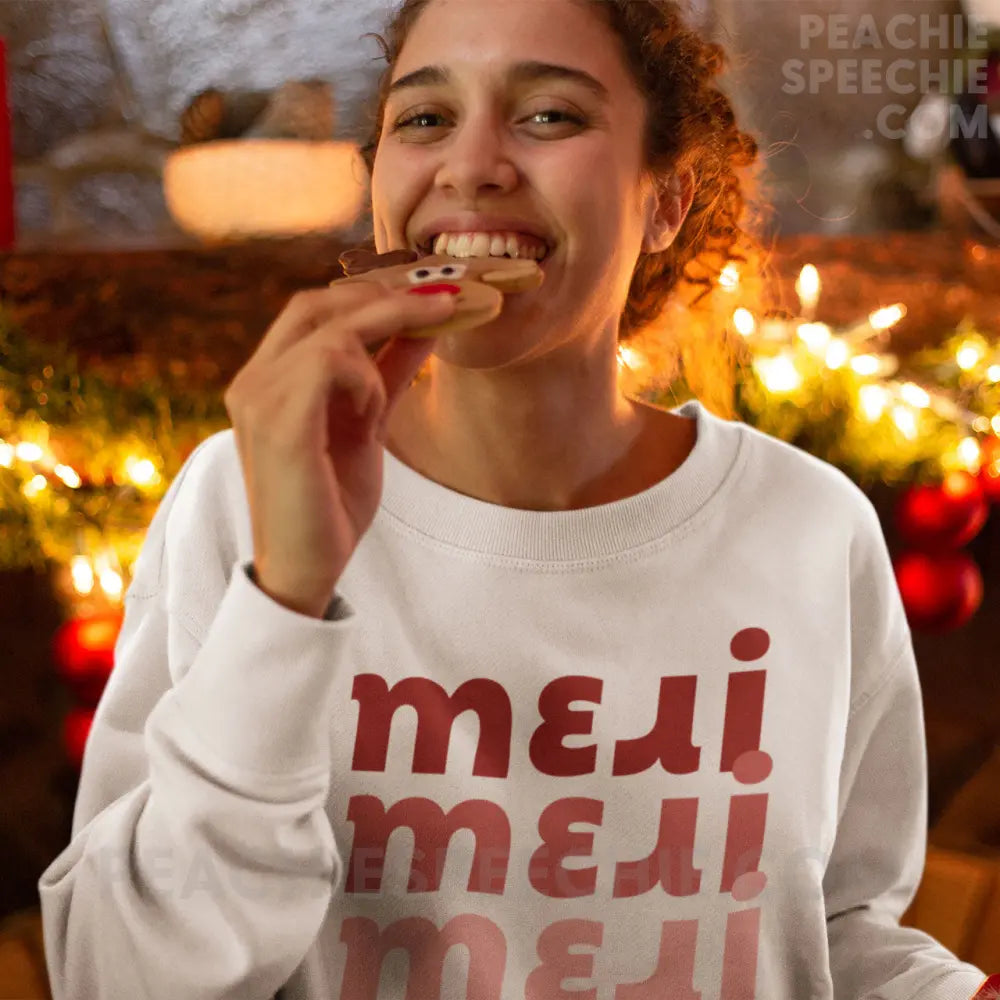 Merry (in IPA) Classic Sweatshirt - peachiespeechie.com