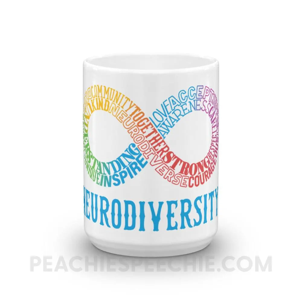 Neurodiversity Coffee Mug - 15oz - Mugs peachiespeechie.com