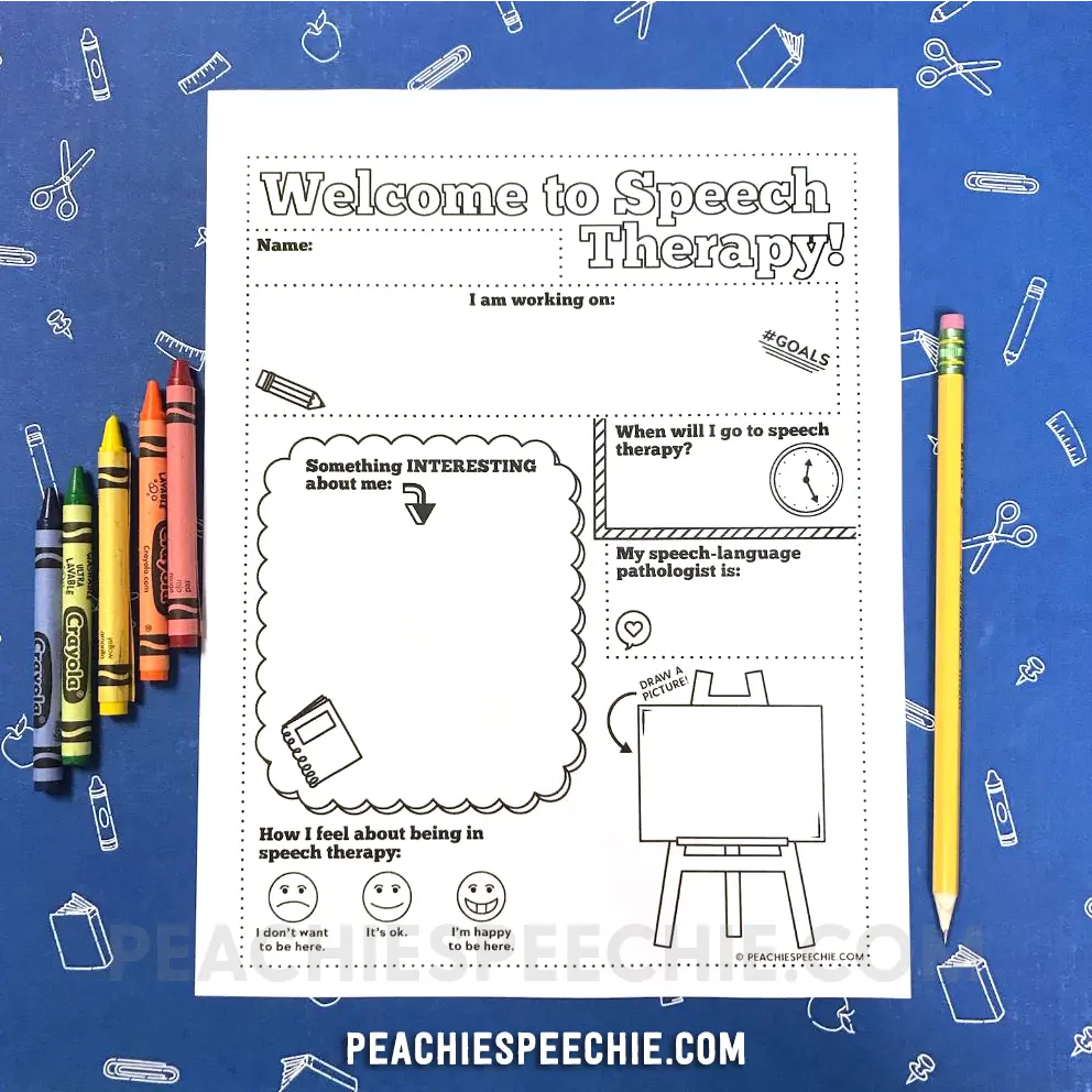 Notes From Speech Therapy - Materials peachiespeechie.com