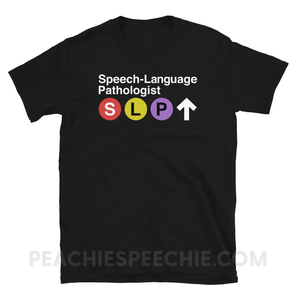 NYC SLP Classic Tee - Black / S - T-Shirts & Tops peachiespeechie.com