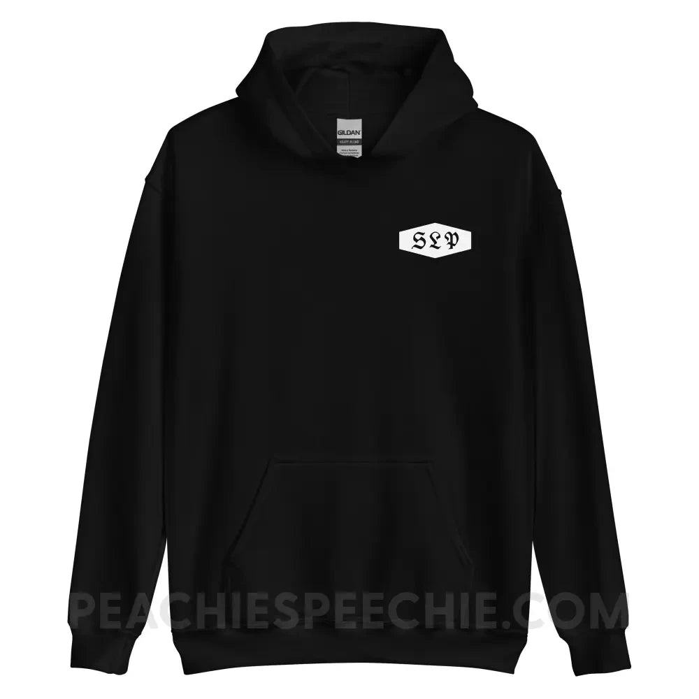 Old English More Than Just Words Emblem Classic Hoodie - peachiespeechie.com