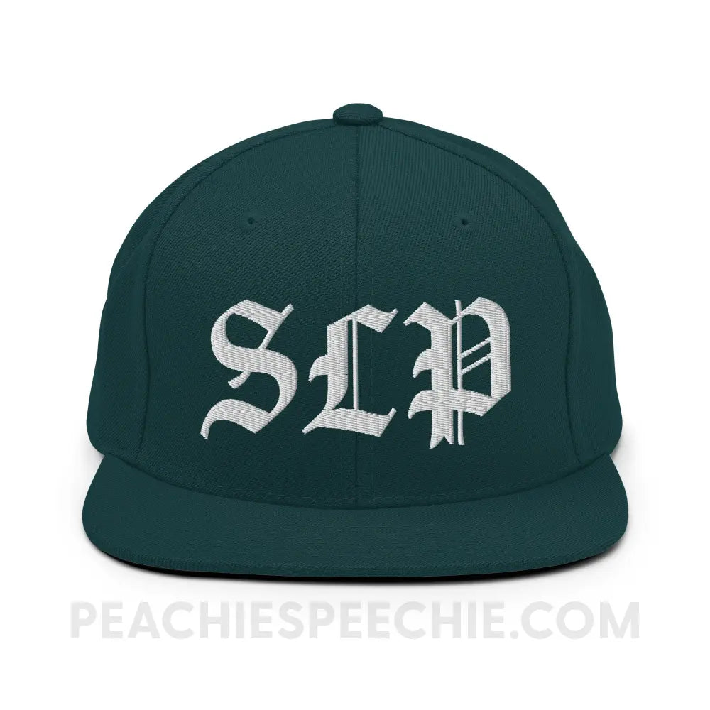 Old English SLP Premium Ball Cap - Spruce - peachiespeechie.com