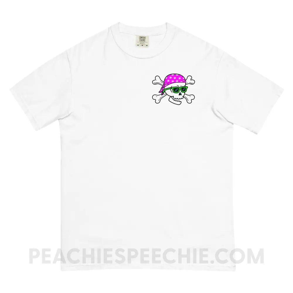 Pirate’s Life For Me Comfort Colors Tee White / S peachiespeechie.com