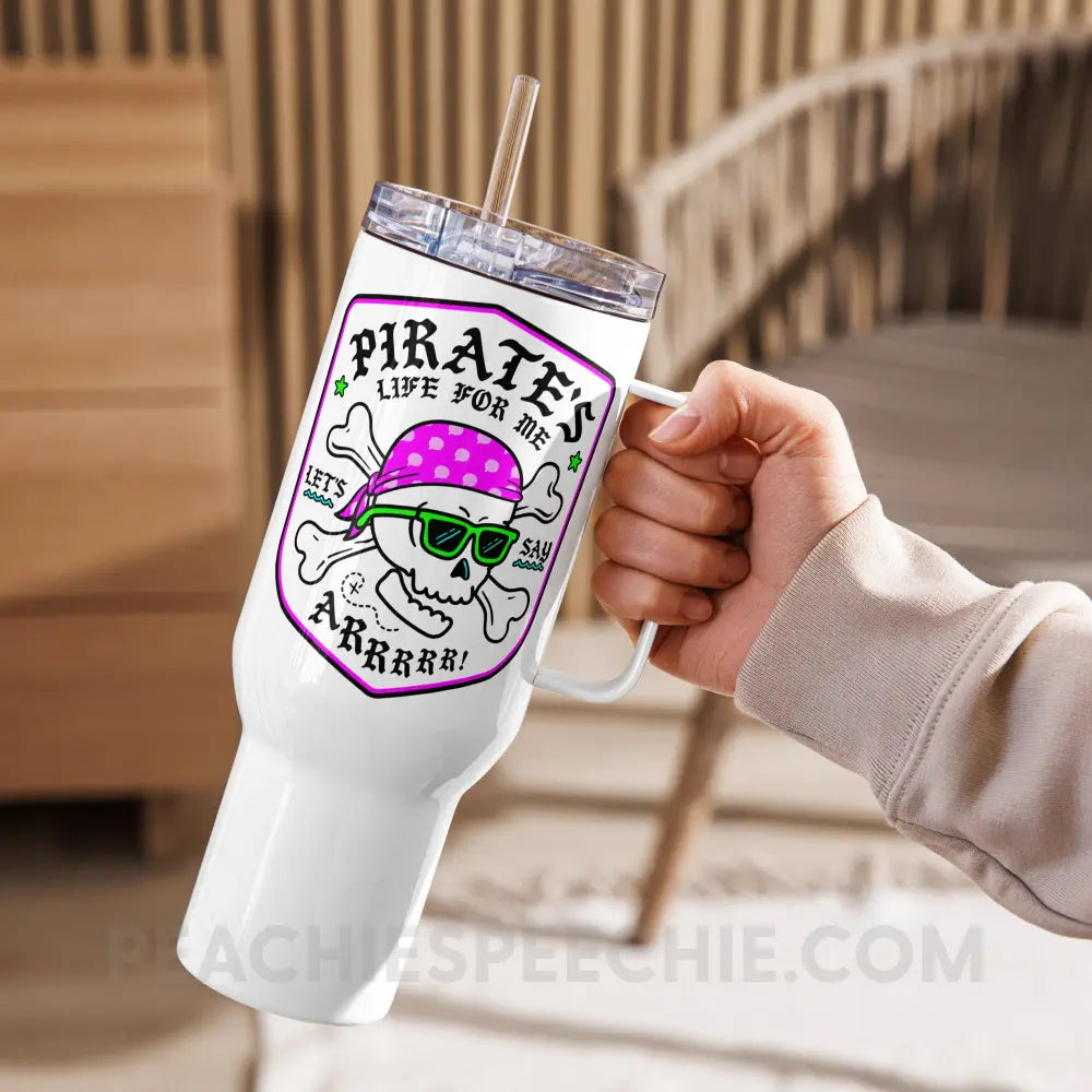 Pirate’s Life For Me Travel Mug 40 oz peachiespeechie.com