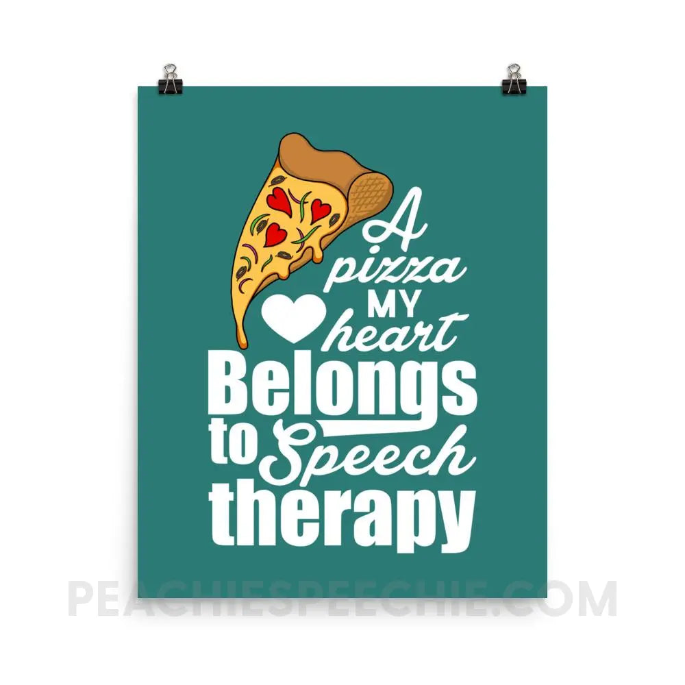Pizza my Heart Poster - 16×20 - Posters peachiespeechie.com