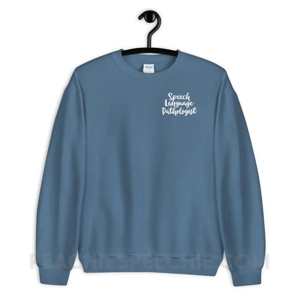 Putting The Antics Back In Semantics Classic Sweatshirt - Hoodies & Sweatshirts peachiespeechie.com
