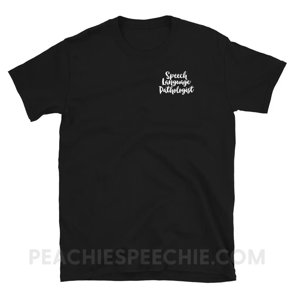 Putting The Antics Back In Semantics Classic Tee - Black / S - T-Shirts & Tops peachiespeechie.com