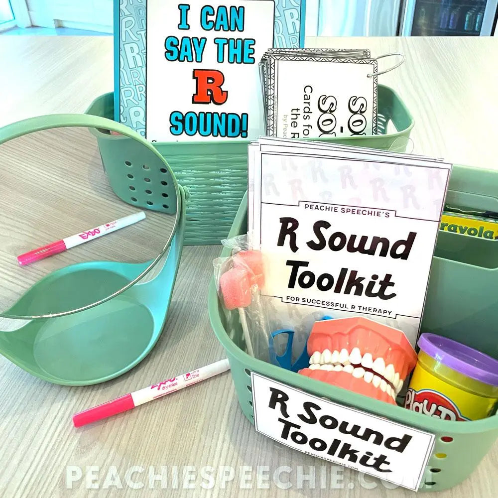 R Sound Toolkit for SLPs - Materials peachiespeechie.com