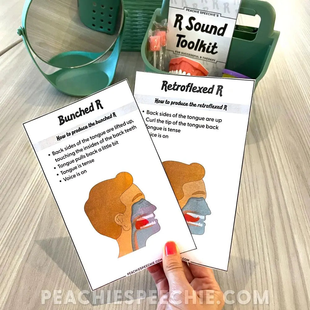 R Sound Toolkit for SLPs - Materials peachiespeechie.com
