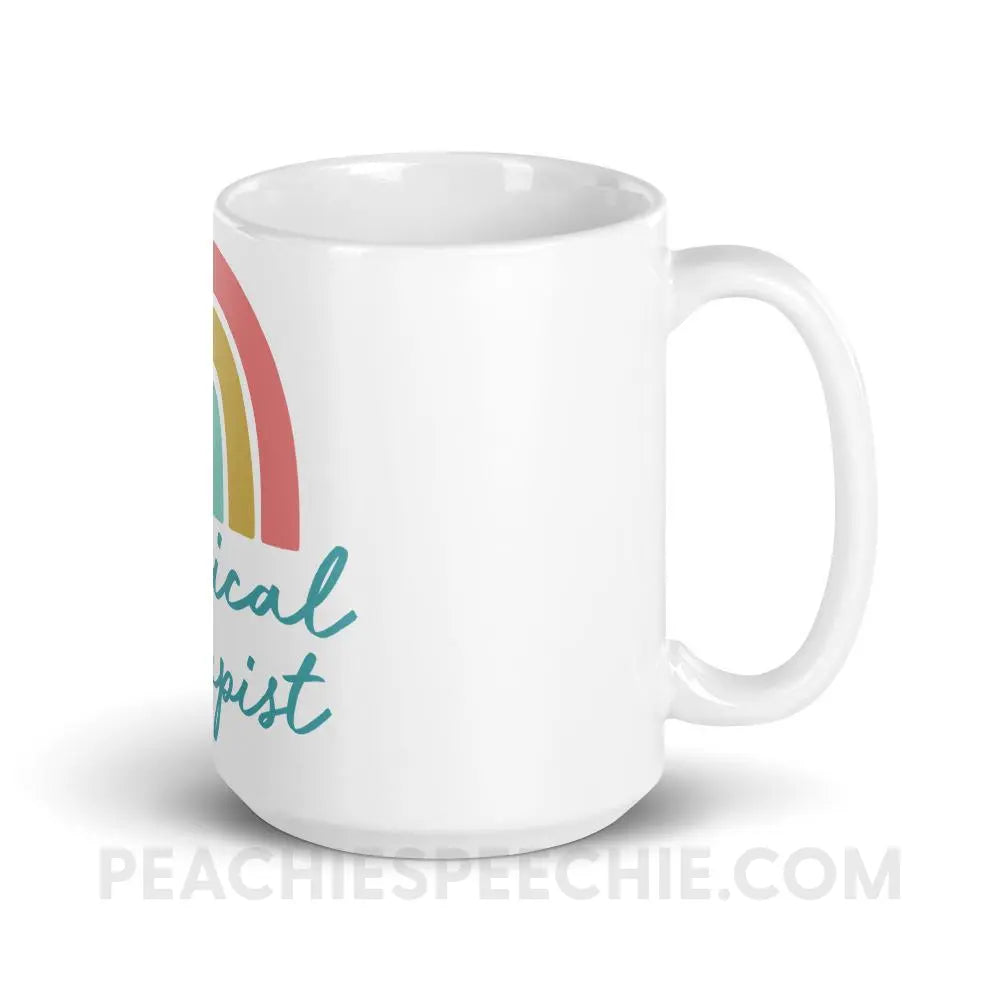 Rainbow Physical Therapist Coffee Mug - 15oz - Mugs peachiespeechie.com